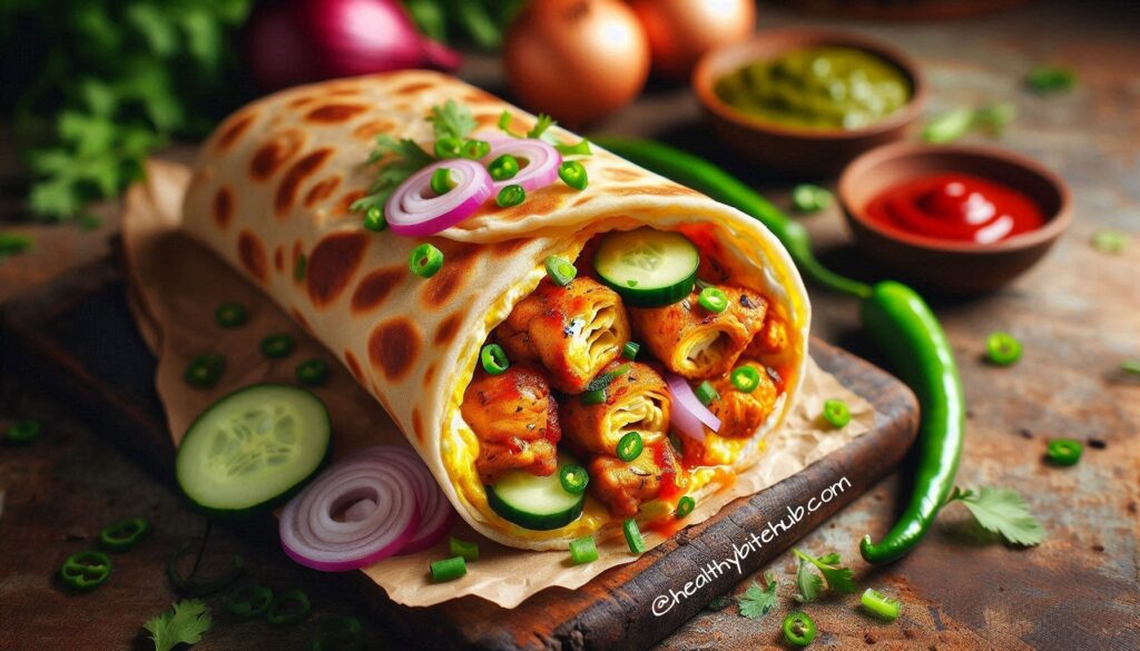 Egg Chicken Roll Recipe 