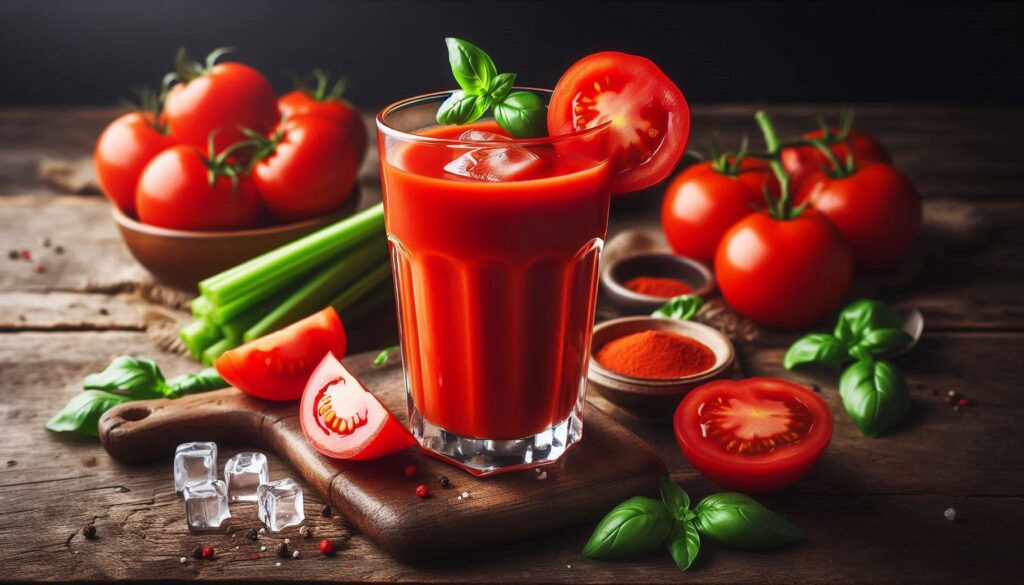 9 Health Benefits of Tomato juice and a Perfect Recipe