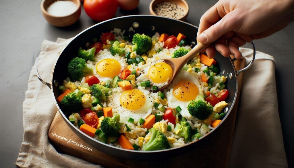 Egg Fried Rice Recipe in 30 Minutes